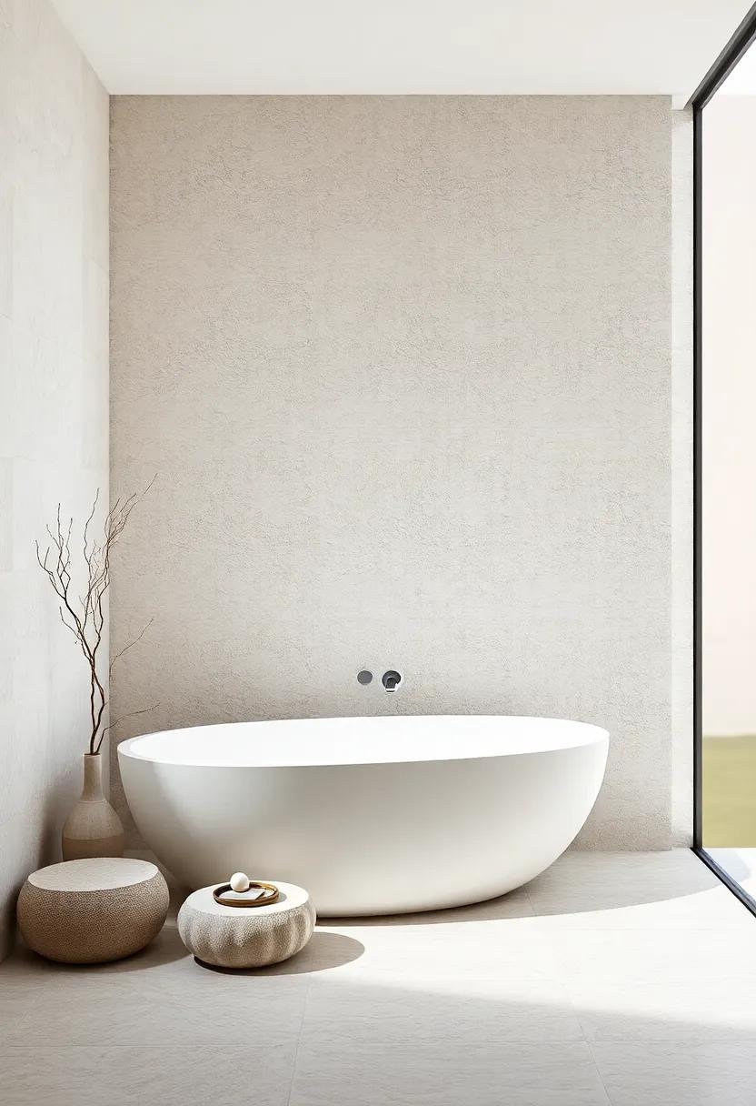 Elevating ​Your Space⁣ with⁤ Organic Materials for⁢ a Zen Bathroom Retreat