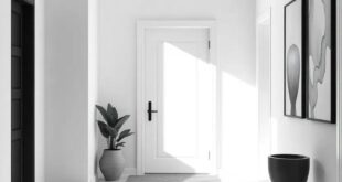 Transform Your Space: The Timeless Elegance of Monochrome Entryway Art