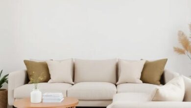 Embracing Comfort: Designing a Soft Neutral Living Room with Plush Cushions