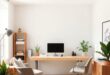 Embracing Serenity: Transforming Your Home Office with Earth-Tone Design