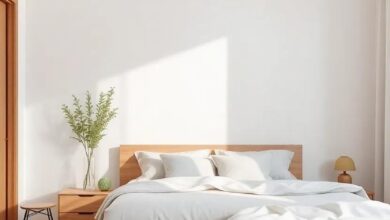 Embracing Serenity: Transforming Your Minimalist Bedroom with Subtle Accents