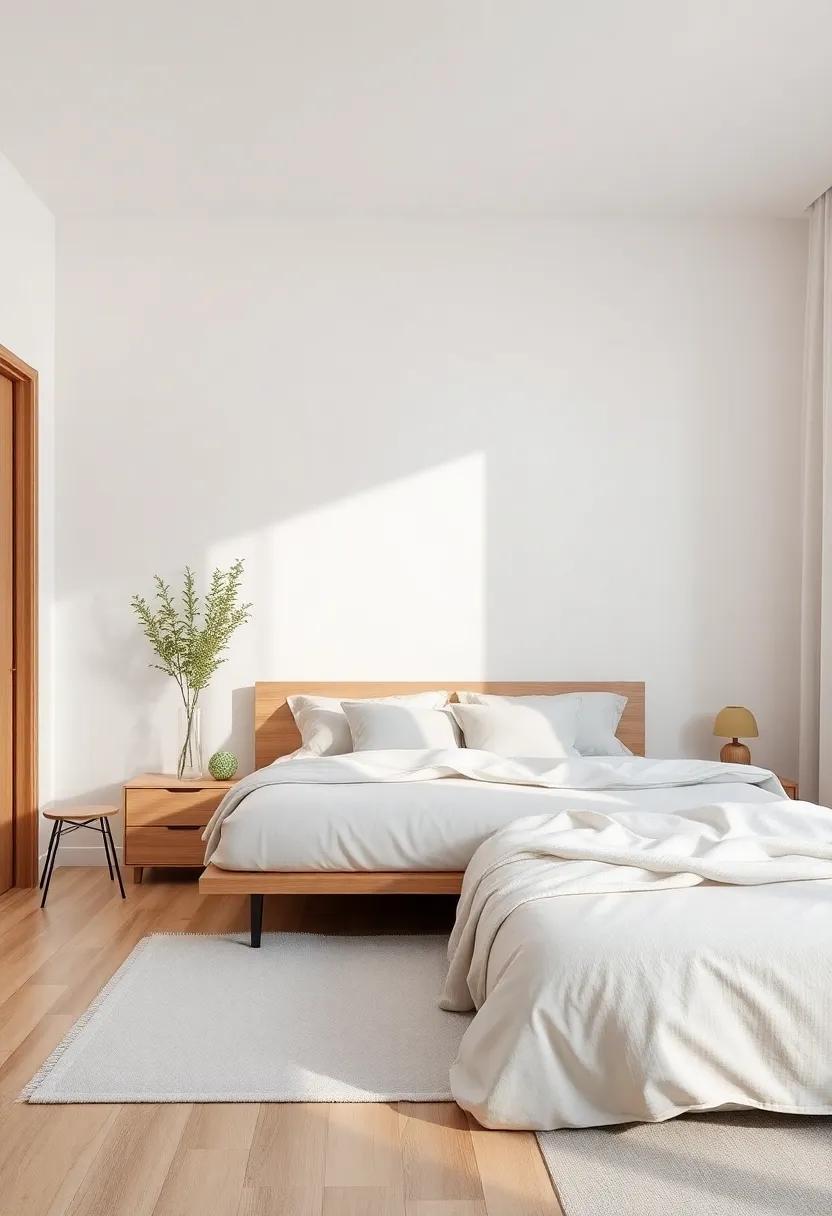 Embracing Serenity: Transforming Your Minimalist Bedroom with Subtle Accents