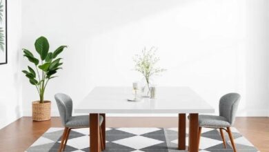 Transform Your Dining Space: Stylish Patterned Rugs to Elevate Your Dining Room