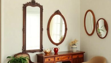 Reflecting the Past: Embracing Vintage Homes with Retro Mirrors