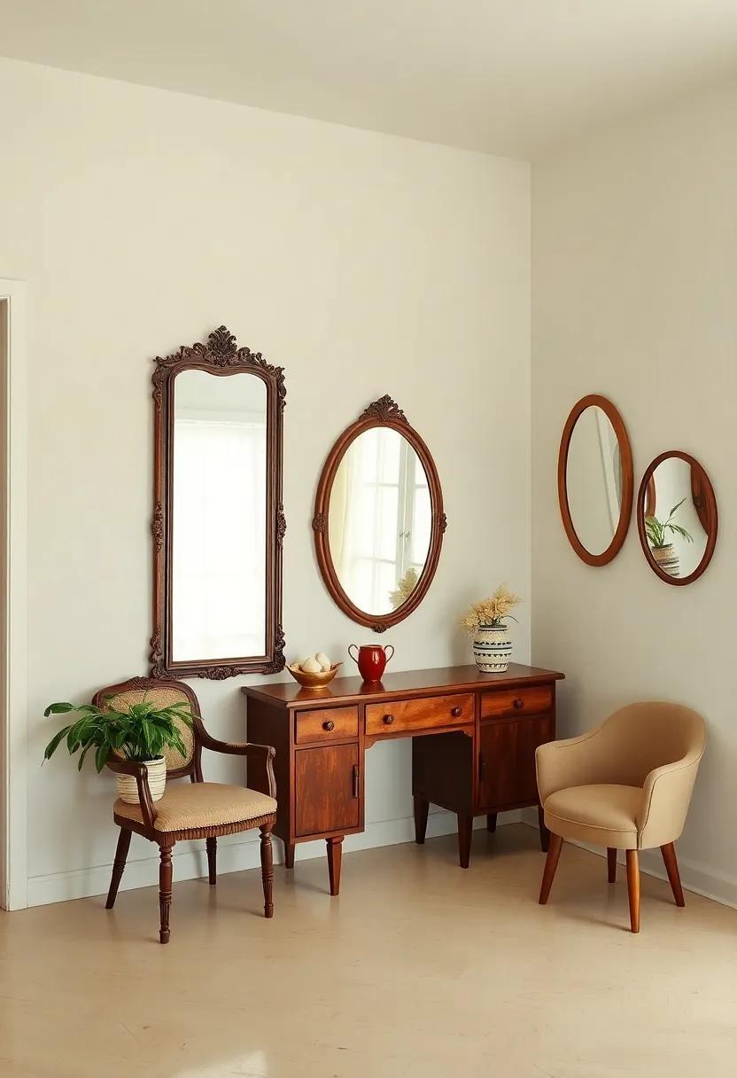 Reflecting the Past: Embracing Vintage Homes with Retro Mirrors