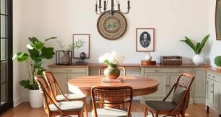 Embracing Vintage Charm: Designing a Creative Eclectic Dining Room Oasis