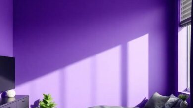 Unleashing Creativity: Designing a Stylish Purple and Black Boys’ Teen Room