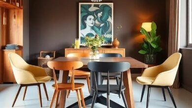 Chairs that Charm: Transforming Your Dining Room with Eclectic Styles