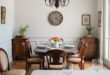 Timeless Elegance: Discovering Vintage Dining Rooms Adorned with Classic Dinnerware