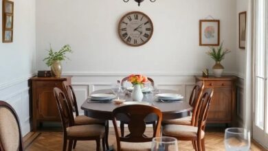 Timeless Elegance: Discovering Vintage Dining Rooms Adorned with Classic Dinnerware