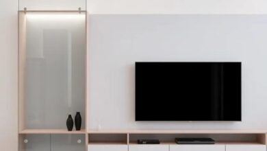 Elevate Your Living Space: Stunning TV Unit Designs Featuring Glass Panels