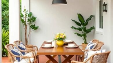Transform Your Garden: Chic and Elegant Outdoor Dining Area Decor Ideas