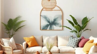 Embrace Eclecticism: Transform Your Living Room with Natural Fiber Touches
