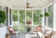 Timeless Charm: Elegant Vintage Screened Porch Ideas for Your Home Retreat