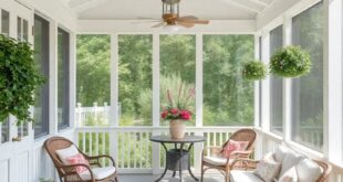 Timeless Charm: Elegant Vintage Screened Porch Ideas for Your Home Retreat