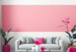 Vibrant Harmony: Transform Your Space with Bold Fuchsia and Gray Decor Ideas