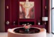 Embracing Elegance: The Allure of Burgundy and Gold in Luxury Home Design