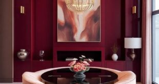 Embracing Elegance: The Allure of Burgundy and Gold in Luxury Home Design