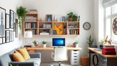 Embracing Chaos: Designing a Maximalist Eclectic Home Office that Inspires Creativity