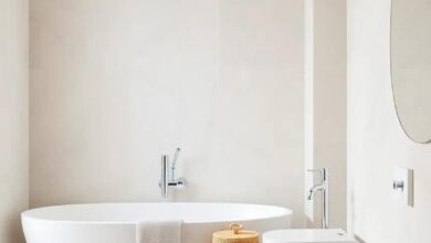 Elevate Your Space: Stunning Bathroom Wall Designs in Calm Neutral Tones
