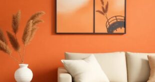 Elevate Your Space: The Beauty of Muted Orange and Soft Ivory Home Accents