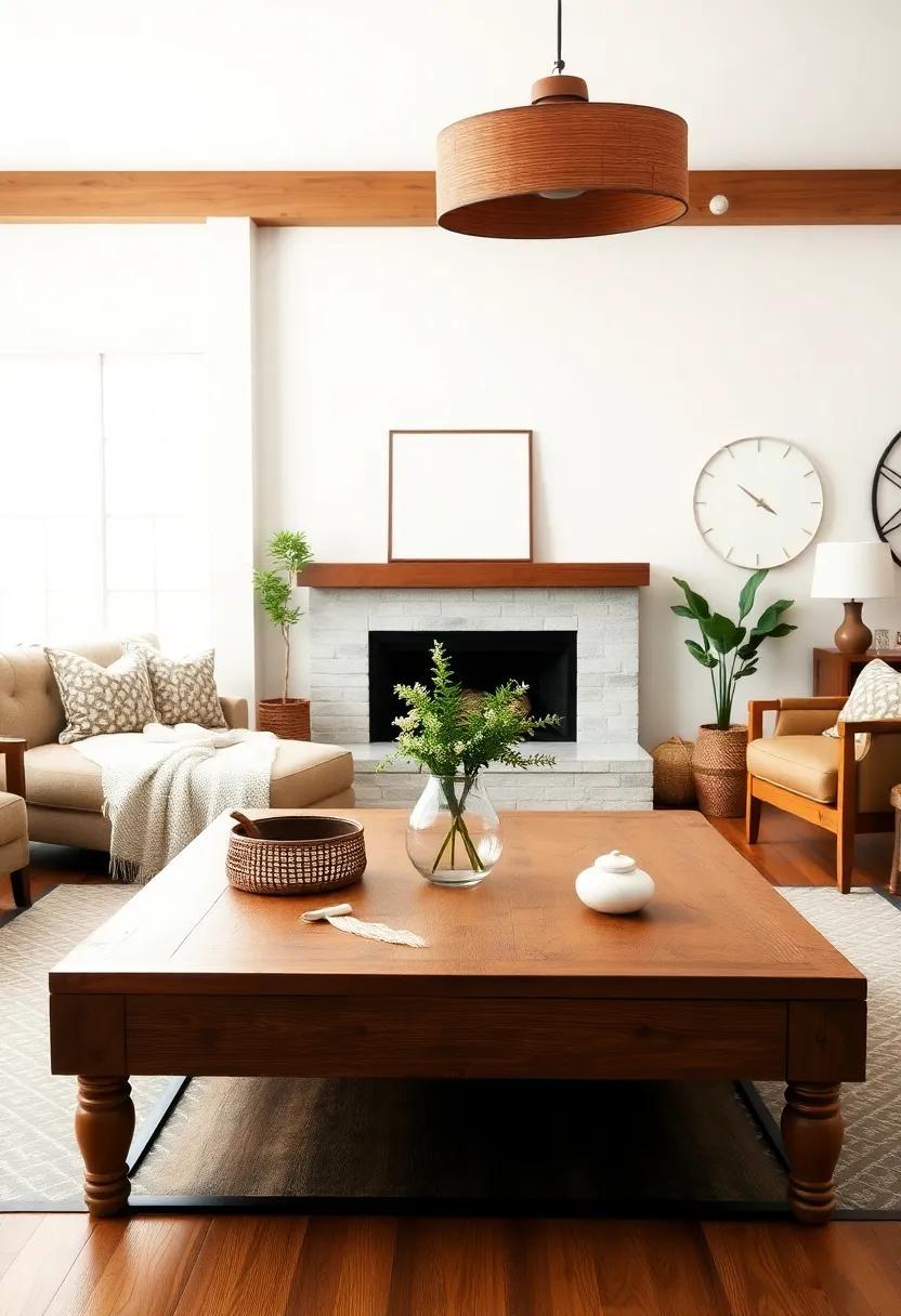 Embracing Comfort: Transform Your Living Room with a Farmhouse-Style Coffee Table