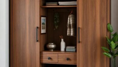 Embrace Nature: Transform Your Bedroom with a Rustic-Style Wardrobe