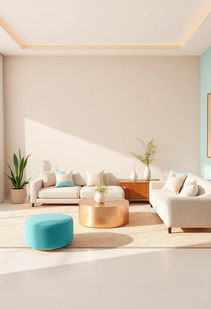 Elevate Your Space: The Allure of Turquoise and Beige Luxury Home Accents