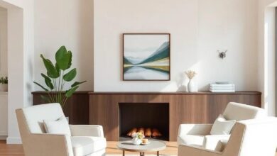 Elevate Your Space: Stylish Armchairs in Modern Farmhouse Living Room Design