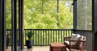 Transform Your Screened Porch: The Elegance of Stained Concrete Flooring