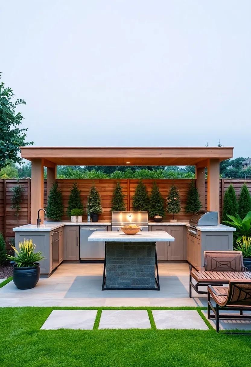 Transform Your Backyard: Creative Outdoor Kitchen Layout Ideas for Every Space