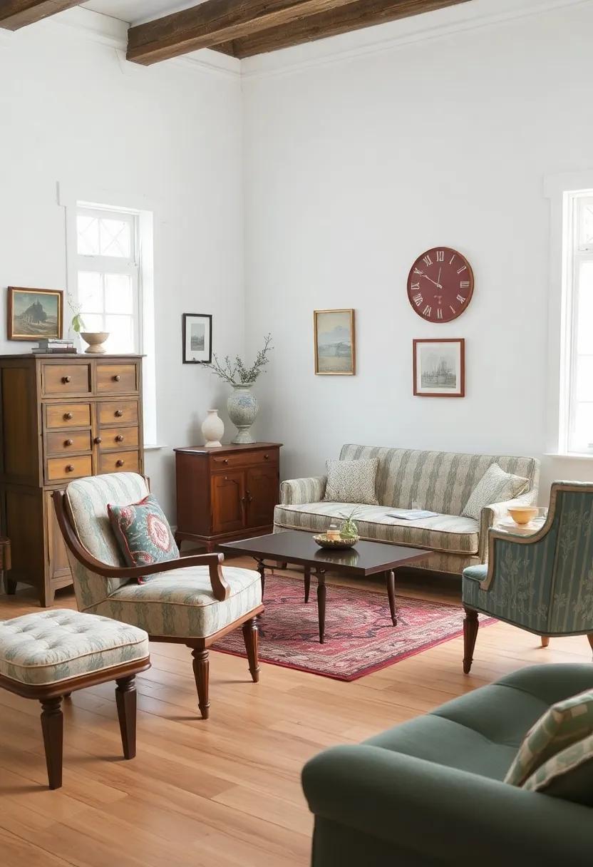 Charming Quirks: Embracing Mismatched Furniture in Vintage Home Decor