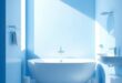 Embracing Serenity: The Allure of a Tranquil Blue Bathroom Oasis