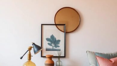 Illuminate Your Space: Exploring an Eclectic Home Adorned with Vintage Lamps