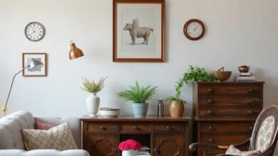 Charming Vintage Home Showcase: A Journey Through Eclectic Furniture Styles