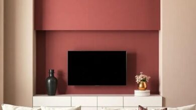 Embracing Elegance: Muted Burgundy and Soft Taupe Transforming Interior Design