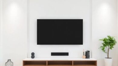 Transform Your Living Room: The Allure of White TV Wall Designs for Modern Spaces