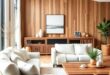 Embracing Elegance: Transforming Your Farmhouse Living Room with Wooden Accents