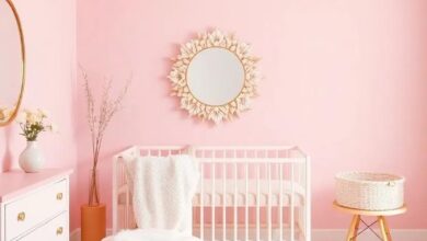 Whimsical Bliss: Designing Your Dream Pink and Gold Girls Nursery Retreat