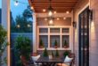 Transform Your Outdoor Space: The Magic of Lantern-Style Patio Lighting