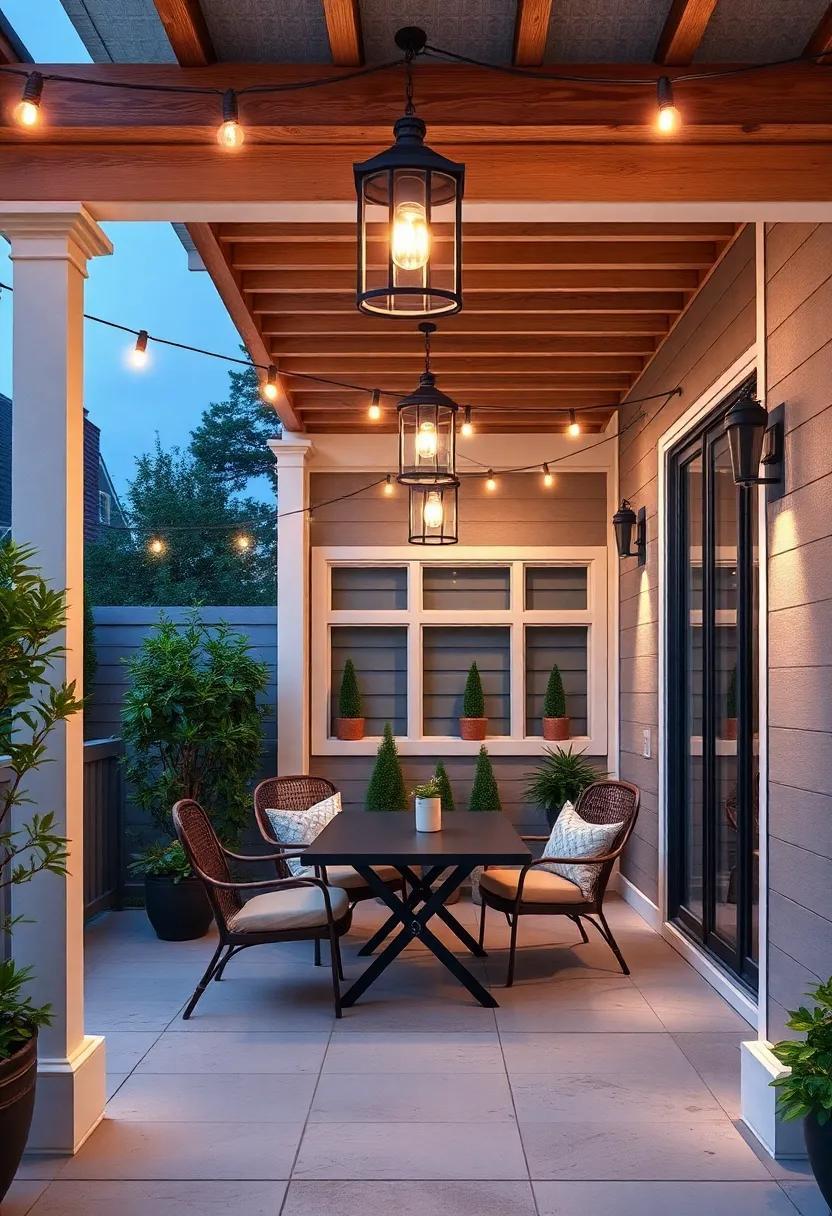 Transform Your Outdoor Space: The Magic of Lantern-Style Patio Lighting