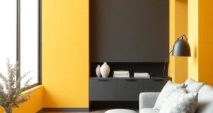 Embracing Warm Honey Yellow and Gray: Modern Aesthetics for Stylish Homes