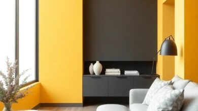 Embracing Warm Honey Yellow and Gray: Modern Aesthetics for Stylish Homes