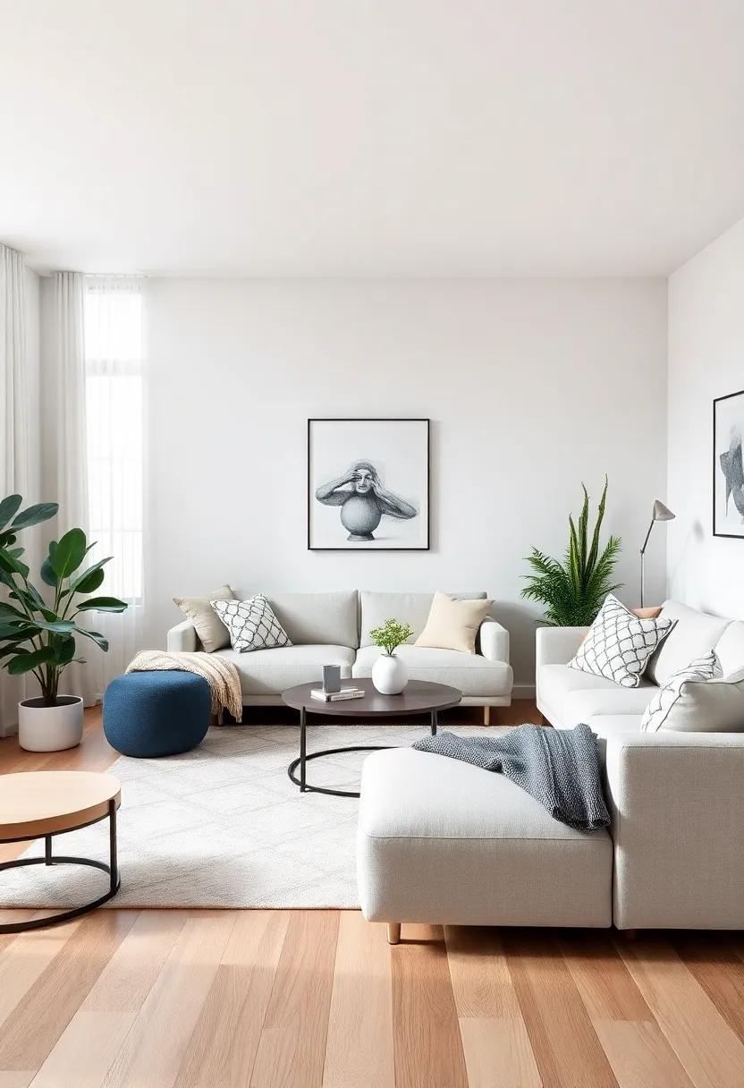 Maximizing Space: Embracing Scandinavian Style in Your Apartment Living Room Layout