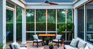 Transform Your Outdoor Space: The Perfect Patio with Screened Porch and Garden Oasis
