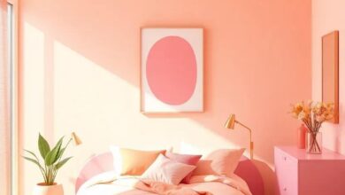 Transforming Spaces: A Tangerine and Pink Oasis for Teen Girls’ Rooms