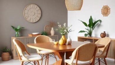 Embrace the Bohemian Vibe: Transform Your Dining Room with Eclectic Decor Ideas