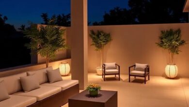 Elevate Your Oasis: Designing Luxury Outdoor Spaces with Striking Statement Lighting