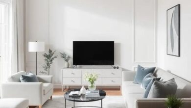 Creating a Stylish Grey and White Living Room Design
