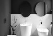 Elegant Simplicity: Transforming Your Bathroom with Black and White Minimalism